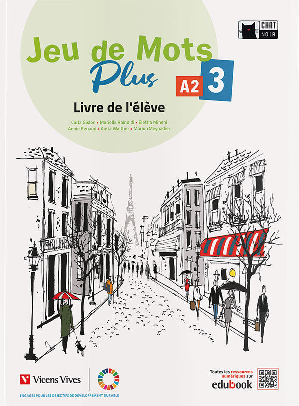 Jeu de Mots Plus 3. Livre de l'élève. Aa. Vv. (Editorial Vicens Vives) 9788468284569 Imagen principal del producto