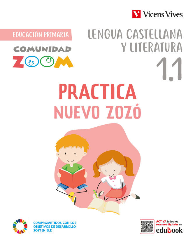 Practica Nuevo Zozó 1 Lengua Castellana para Catalunya (Comunidad Zoom). Equipo Editorial (Editorial Vicens Vives) 9788468285498 Imagen principal del producto