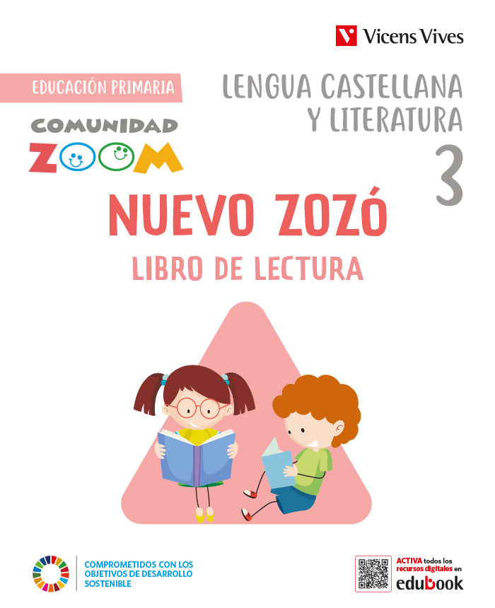 Nuevo Zozó 3 Catalunya Libro de lectura (Comunidad Zoom). Aa. Vv. (Editorial Vicens Vives) 9788468285504
