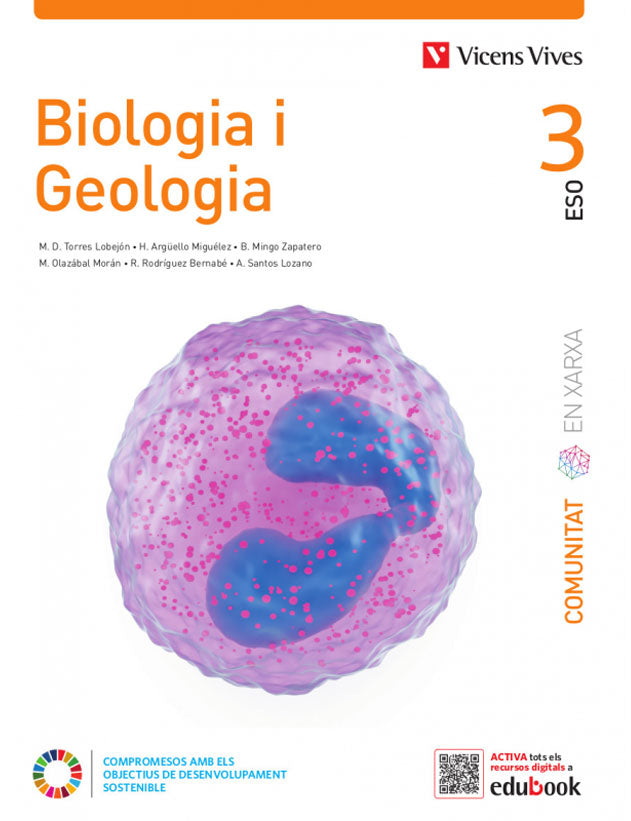 BIOLOGIA I GEOLOGIA 3 CT (COMUNITAT EN XARXA). Aa. Vv. (Editorial Vicens Vives) 9788468286334 Imagen principal del producto