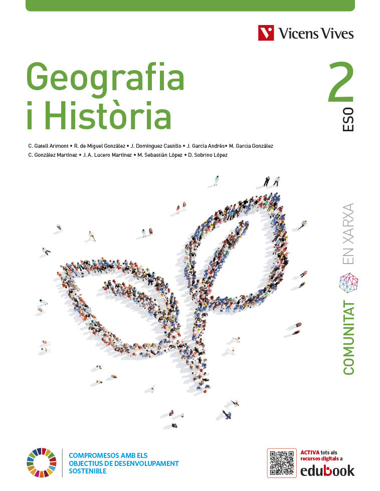 Geografia i Història 2 (Comunitat en Xarxa). Aa. Vv. (Editorial Vicens Vives) 9788468293912