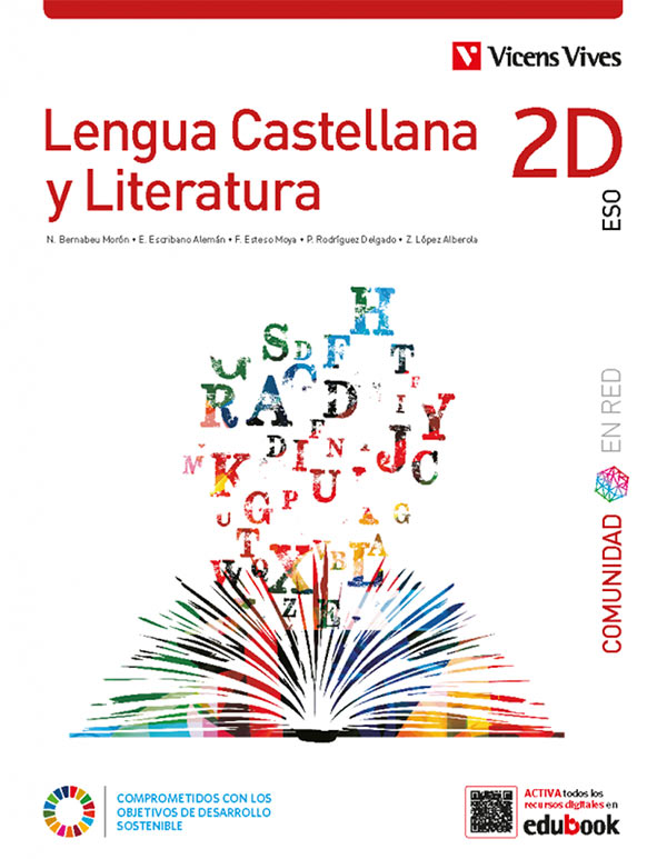 Lengua Castellana y Literatura 2D. (Comunidad En Red). Edición combinada. Aa. Vv. (Editorial Vicens Vives) 9788468295459 Imagen principal del producto