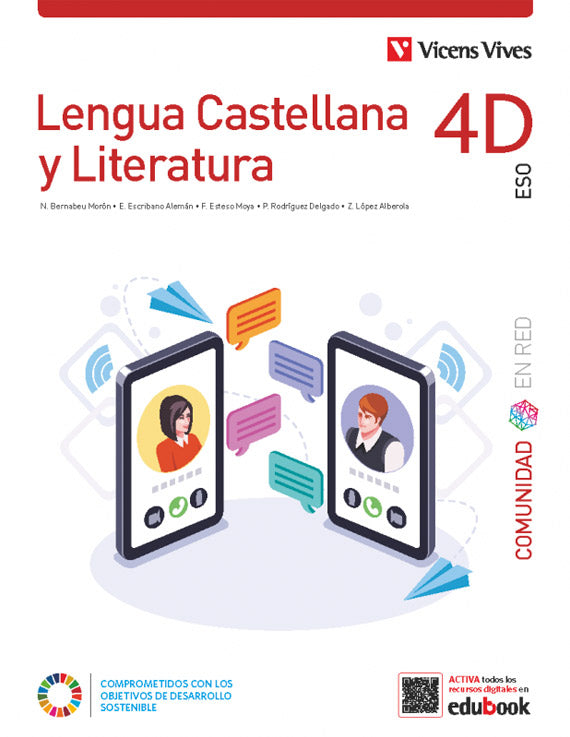 Lengua Castellana y Literatura 4D. (Comunidad en Red). Edición combinada. Aa. Vv. (Editorial Vicens Vives) 9788468295473 Imagen principal del producto