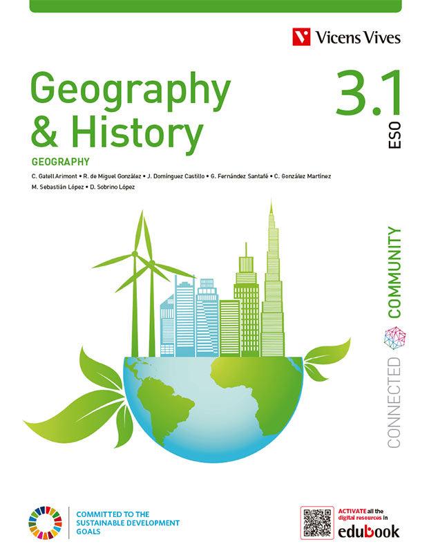 GEOGRAPHY & HISTORY 3 (3.1-3.2) GH (CC). Aa. Vv. (Editorial Vicens Vives) 9788468299792 Imagen principal del producto