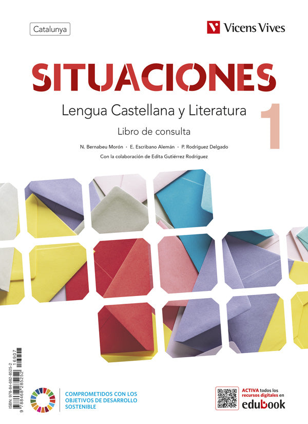 Situaciones 1. Lengua Castellana y Literatura para Catalunya. Libro de consulta. Aa. Vv. (Editorial Vicens Vives) 9788468264615 Imagen principal del producto