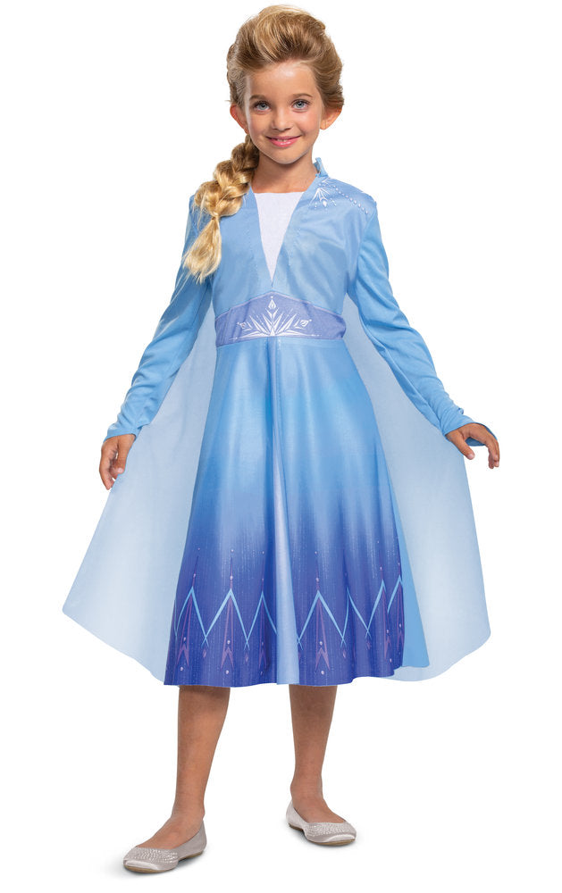 Disfraz Disney Frozen Elsa de viaje talla 5-6 años