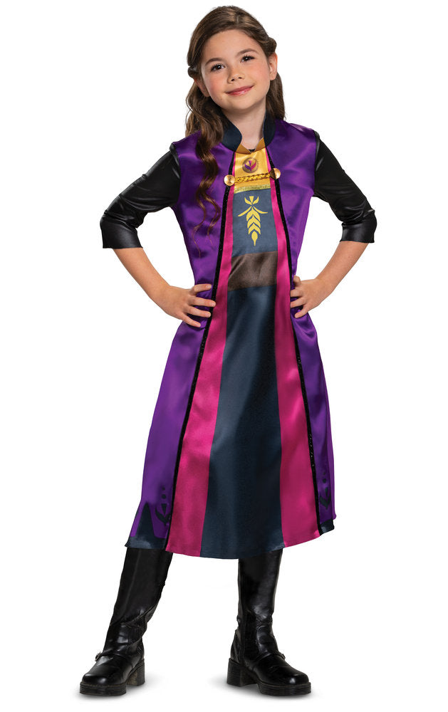 Disfraz Disney Frozen Anna de Viaje T. 5-6 Años Marca Disguise