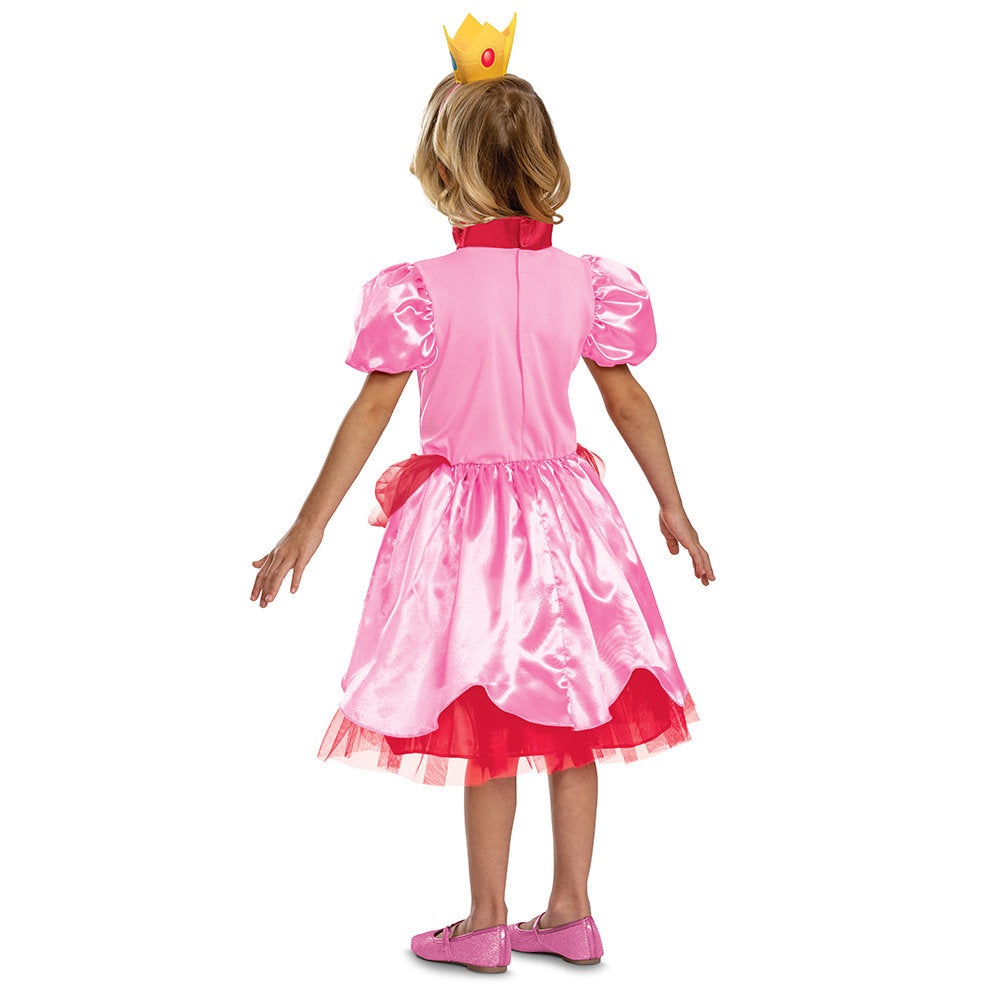 Disfraz Peach Super Mario Fancy Dress talla 4-6 años