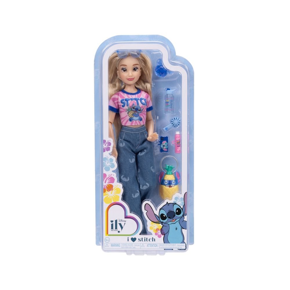 Muñeca Fashion 25 cm Disney Ily Stitch con Ropa y Accesorios JAKKS Pacific Imagen principal del producto