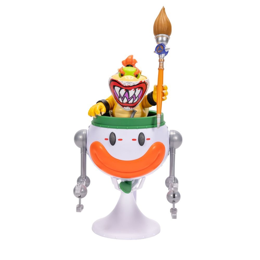 Bowser Jr. con Clown Car funcional - JAKKS PACIFIC
