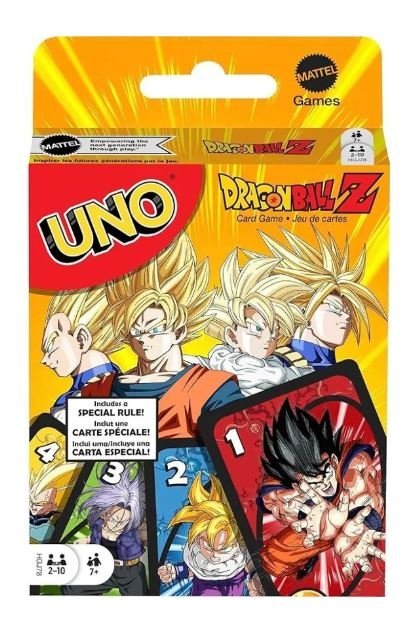 Juego Uno Dragon Ball Z Mattel Games
