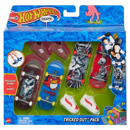 Hot Wheels Skate Pack 4 Surtido Mattel