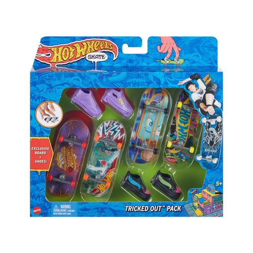 Hot Wheels Skate Pack 4 Surtido Mattel