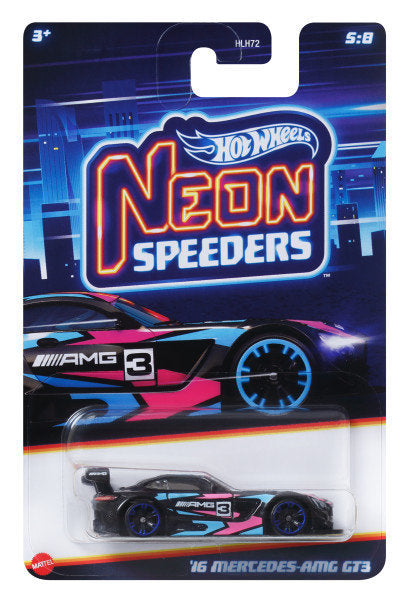 Hot Wheels Neon Speeders surtidos marca Mattel