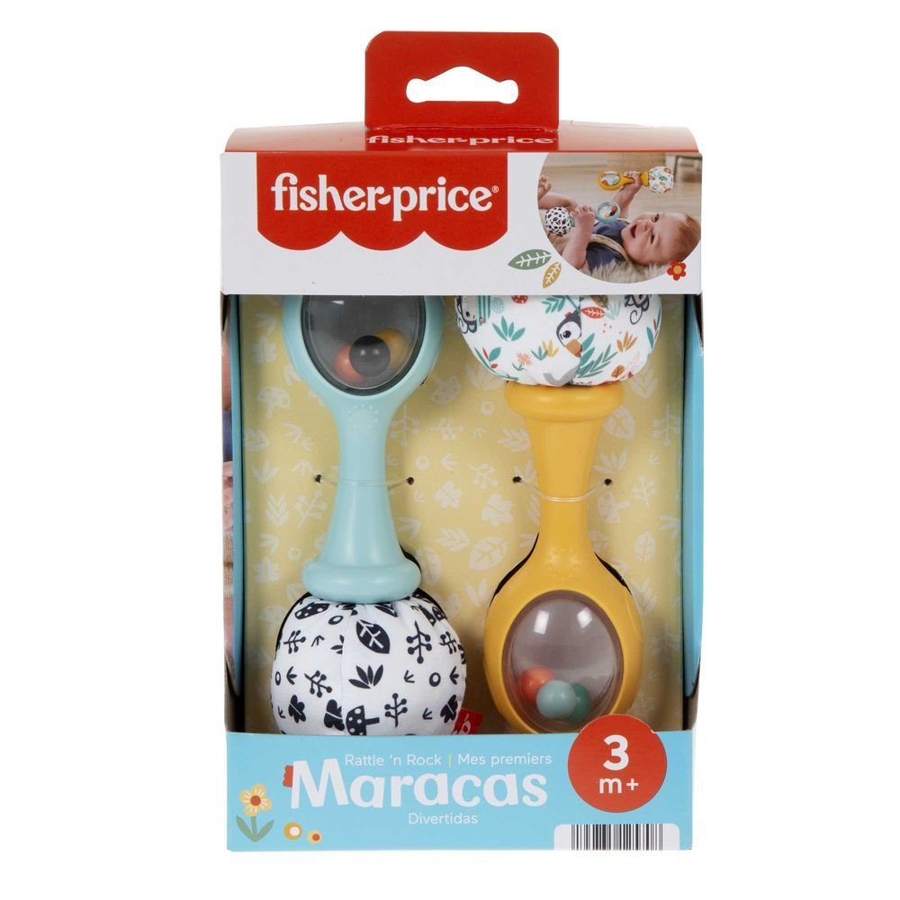 MARACAS DIVERTIDAS | FISHER-PRICE MATTEL | 1 UNIDAD | 194735125708 Imagen principal del producto