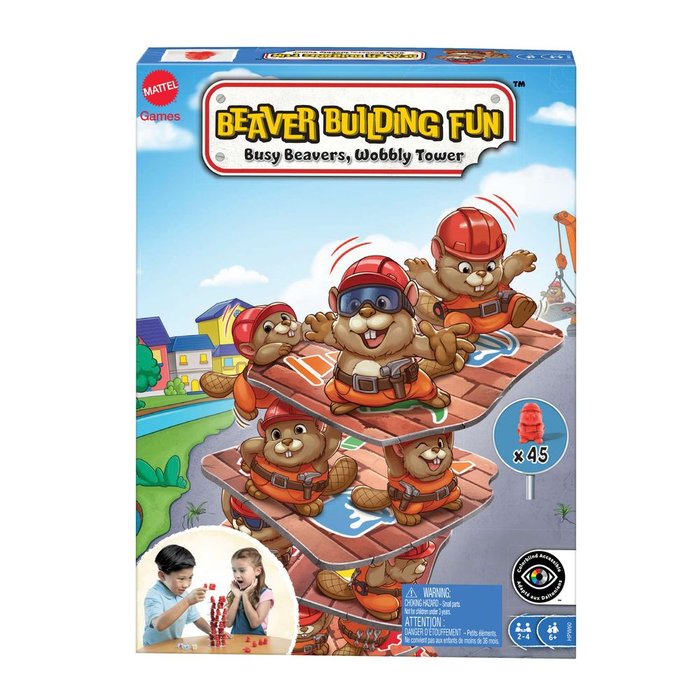 Castores Constructores Mattel Juegos de Construcción para Niños
