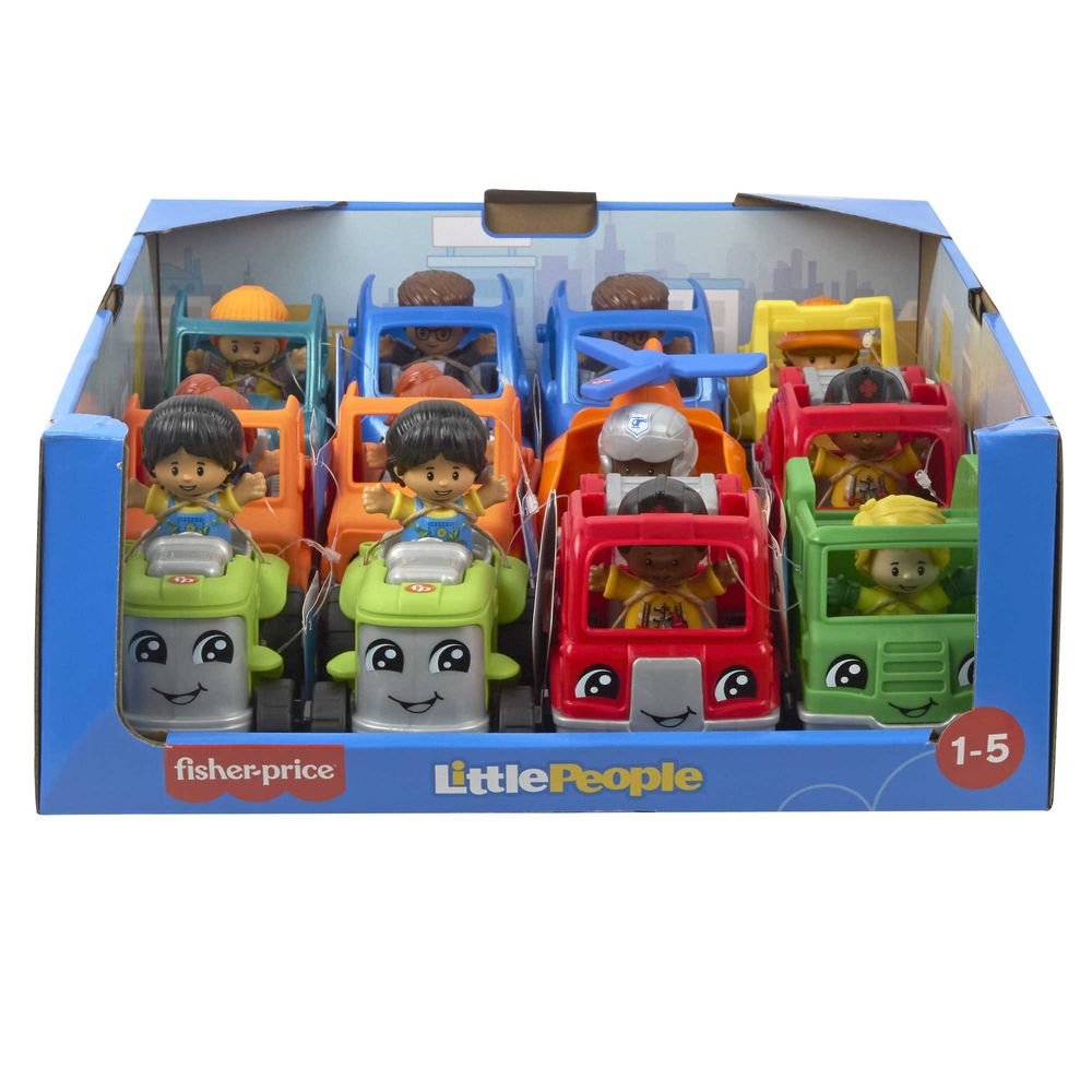 LITTLE PEOPLE VEHICULO CON PERSONAJE SURTIDO | FISHER-PRICE MATTEL | 1 UNIDAD | 194735170487