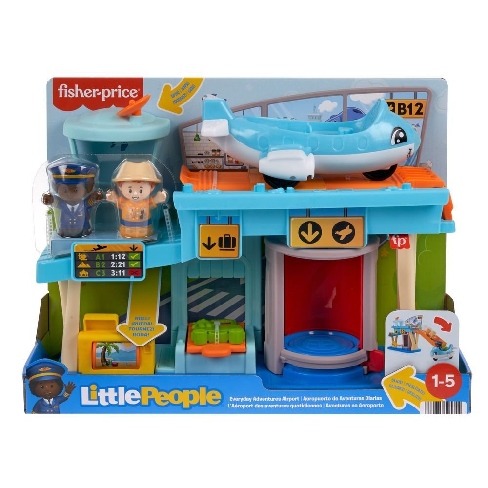 LITTLE PEOPLE AEROPUERTO | FISHER-PRICE MATTEL | 1 UNIDAD | 194735191352