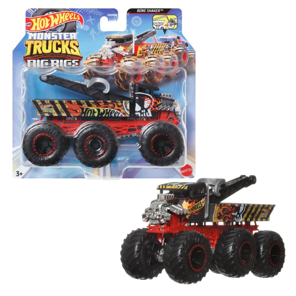 Big Rig Monster Trucks Hot Wheels a escala 1:64