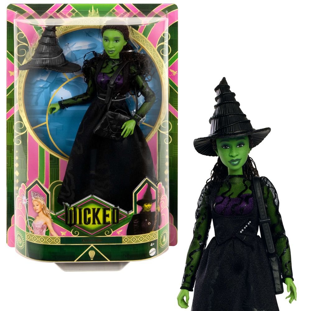 WICKED MUÑECA ELPHABA THROPP | MATTEL DISNEY PRINCESS | 1 UNIDAD | 194735238064