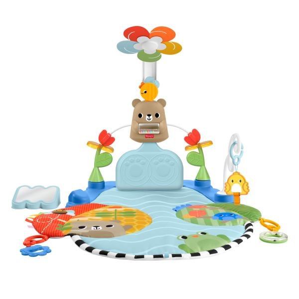 Gimnasio de actividades 3 en 1 pataditas y balanceo Fisher-Price