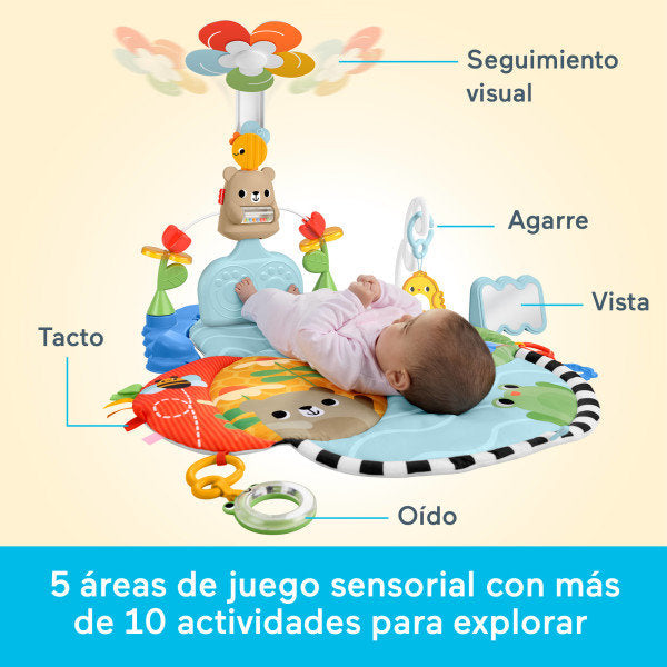 Gimnasio de actividades 3 en 1 pataditas y balanceo Fisher-Price