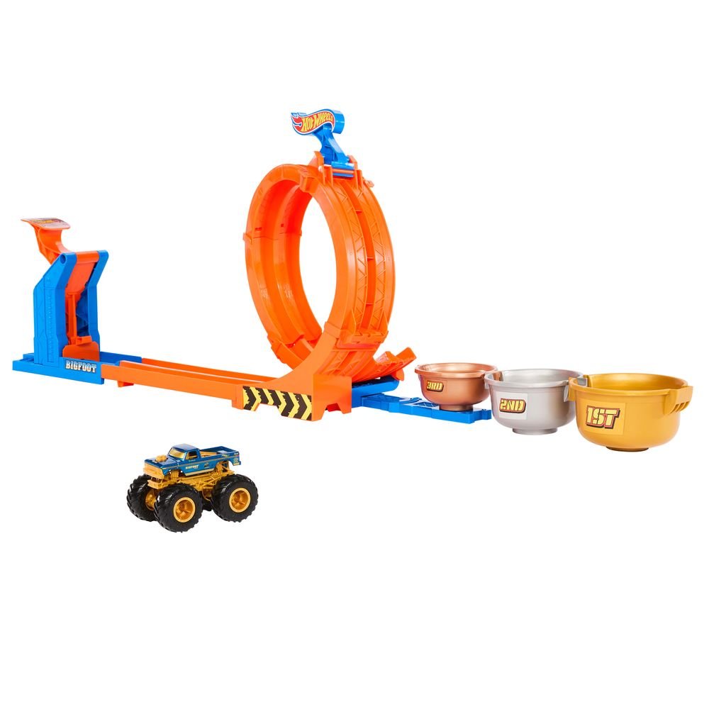Hot Wheels Monster Trucks Trofeo del Desafío Bigfoot Mattel Imagen principal del producto