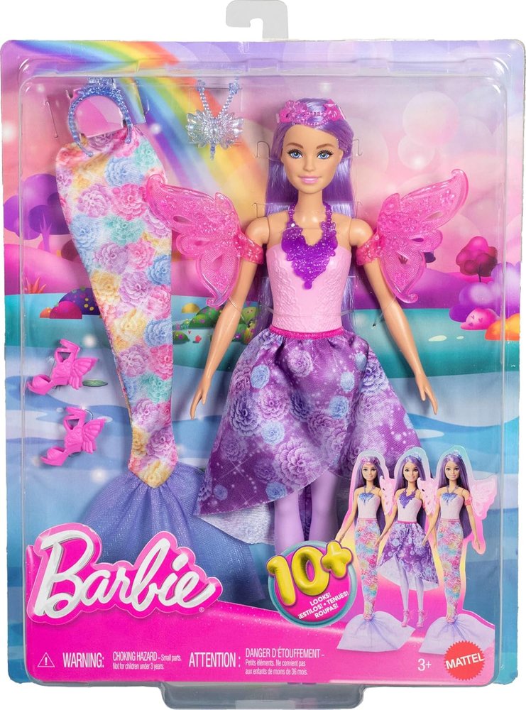 Barbie Fantasia Muñeca con 10 Looks Diferentes Mattel Imagen principal del producto