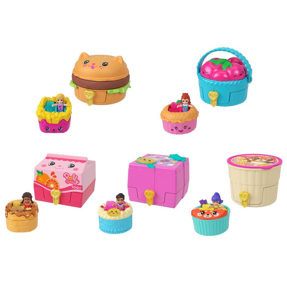 POLLY POCKET TINY TAKE OUT REVEAL ESTUCHE SORPRESA SURTIDO | POLLY POCKET | 1 UNIDAD | 194735274956 Imagen principal del producto