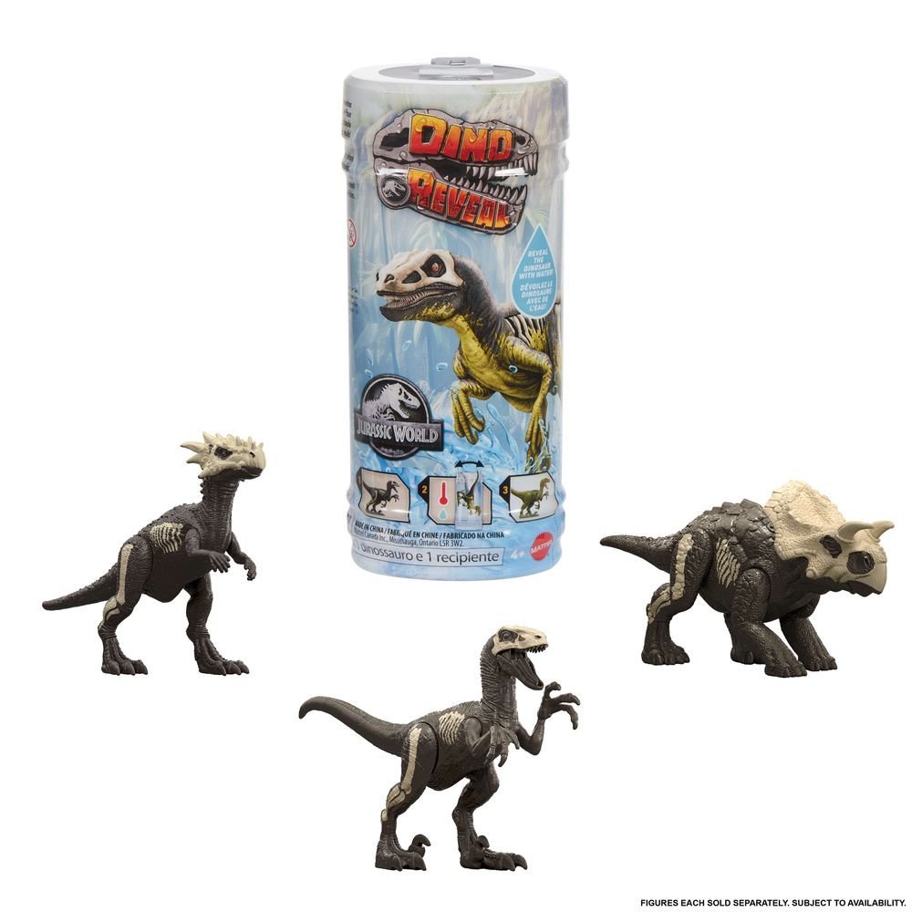 JURASSIC WORLD DINO REVEAL DINOSAURIO SORPRESA SURTIDO | MATTEL JURASSIC WORLD | 1 UNIDAD | 194735280810
