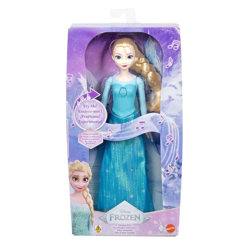DISNEY FROZEN ELSA MUSICAL | MATTEL DISNEY PRINCESS | 1 UNIDAD | 194735290550 Imagen principal del producto