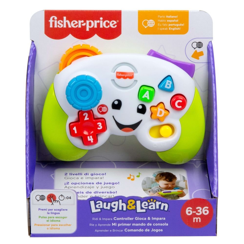 RIE Y APRENDE MI PRIMER MANDO DE CONSOLA | FISHER-PRICE MATTEL | 1 UNIDAD | 194735293865