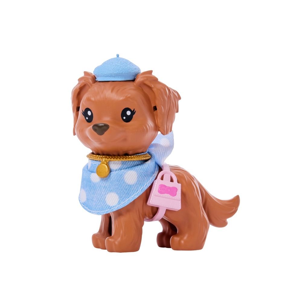 Barbie Twinning Looks muñeca morena con perro