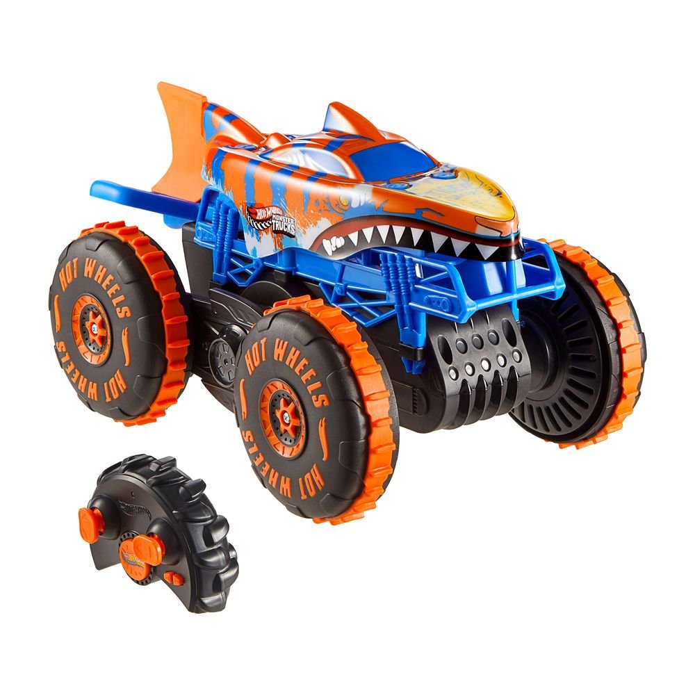 HOT WHEELS MONSTER TRUCKS TIGER SHARK CLIMBER RADIO CONTROL | HOT WHEELS MATTEL | 1 UNIDAD | 194735304097