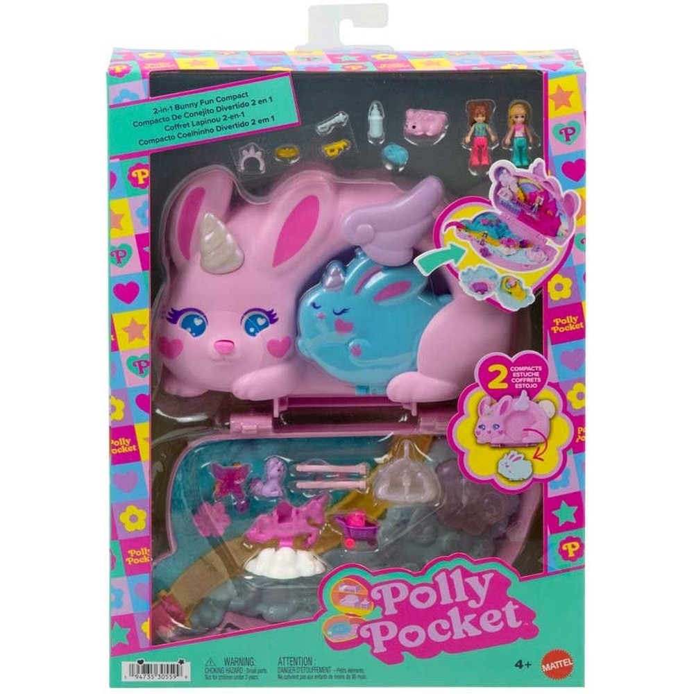 POLLY POCKET COFRE-BOLSO CONEJITO | POLLY POCKET | 1 UNIDAD | 194735305599 Imagen principal del producto