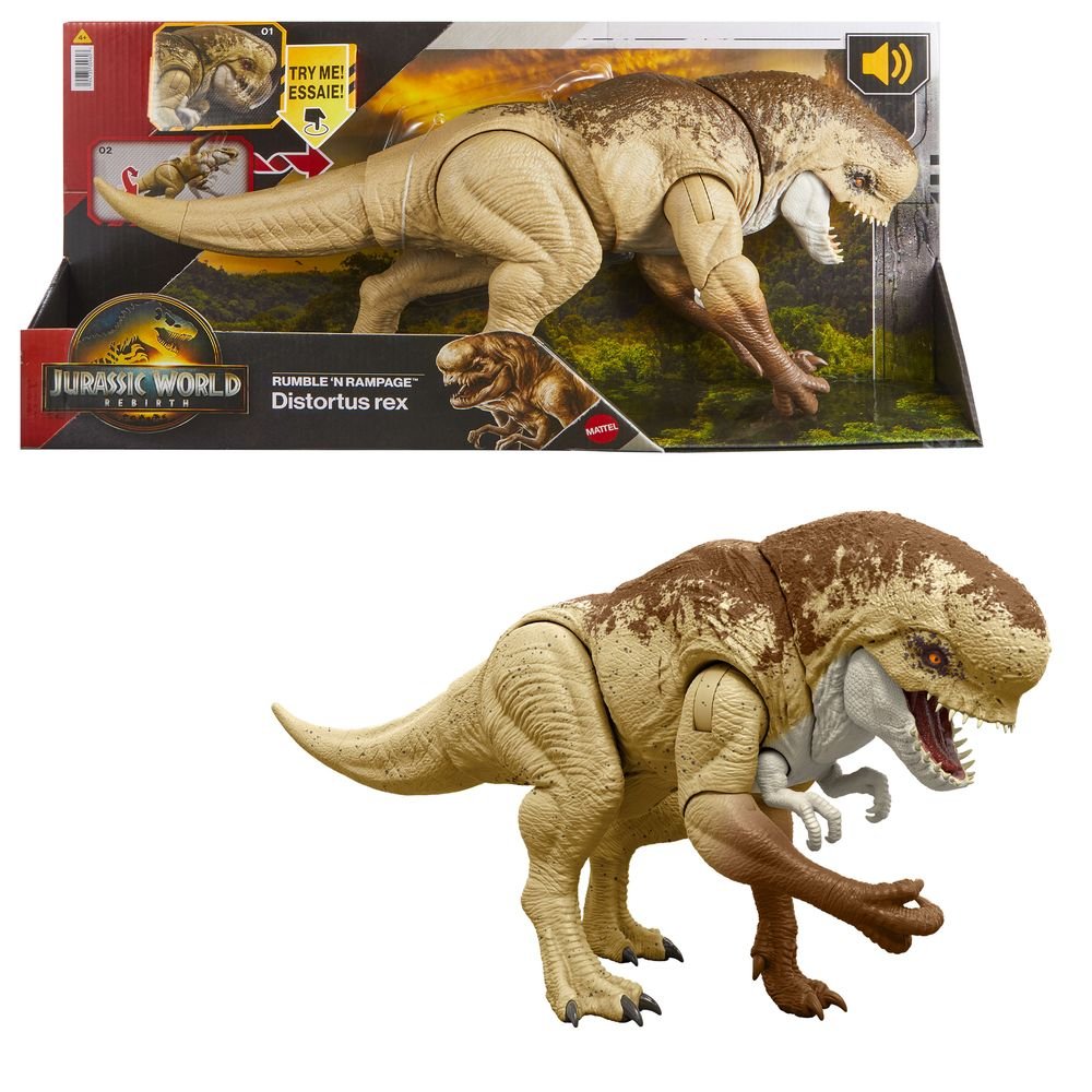 Jurassic World Saga Villano Mutante Mattel Juguete de 11,5 cm Imagen principal del producto
