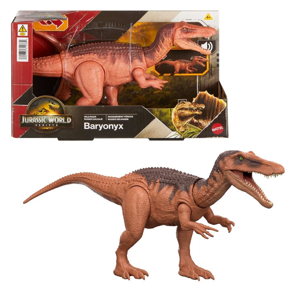Dinosaurio Wild Roar Jurassic World Mattel Juguete surtido