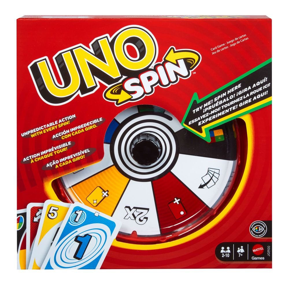 JUEGO UNO SPIN | MATTEL GAMES | 1 UNIDAD | 194735320271 Imagen principal del producto