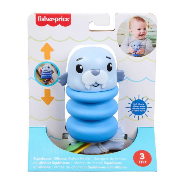 Sonajeros Silicona Squishseas Fisher-Price