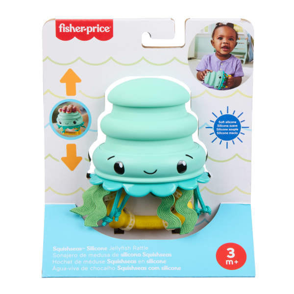 Sonajeros Silicona Squishseas Fisher-Price