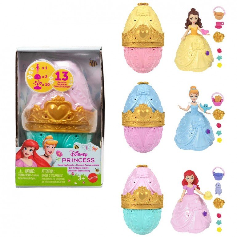 Disney Princesas Huevo de Pascua Sorpresa Surtido MATTEL DISNEY PRINCESS Imagen principal del producto