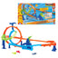 Hot Wheels Stunt Tracks Ciclón de lanzamiento rápido