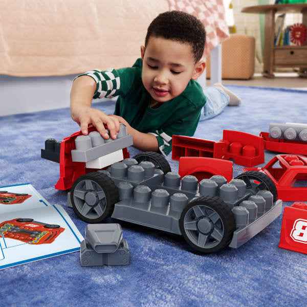 Mega Bloks Apila y Juega Coche de Carreras