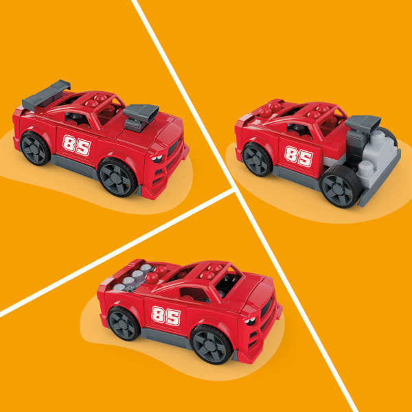 Mega Bloks Apila y Juega Coche de Carreras