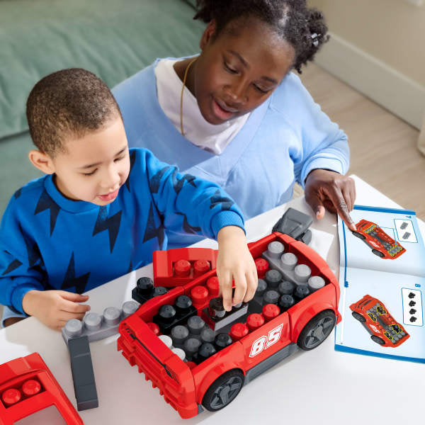 Mega Bloks Apila y Juega Coche de Carreras