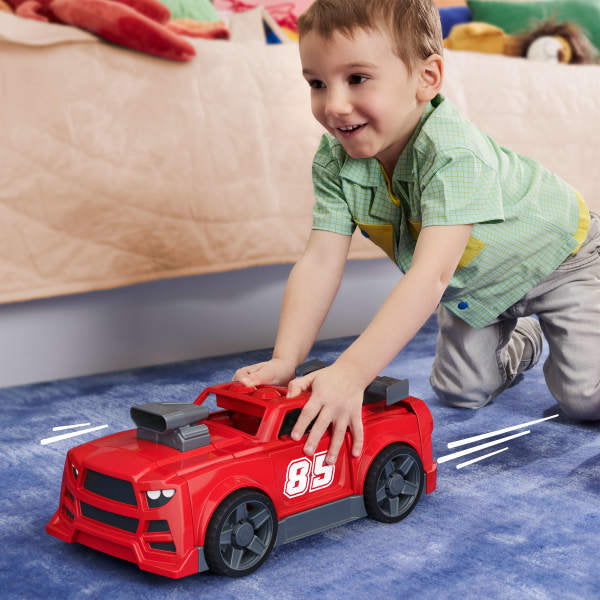 Mega Bloks Apila y Juega Coche de Carreras