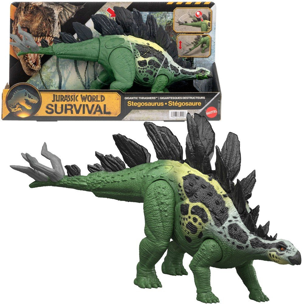 Estegosaurio Grandes Embestidas Jurassic World Mattel