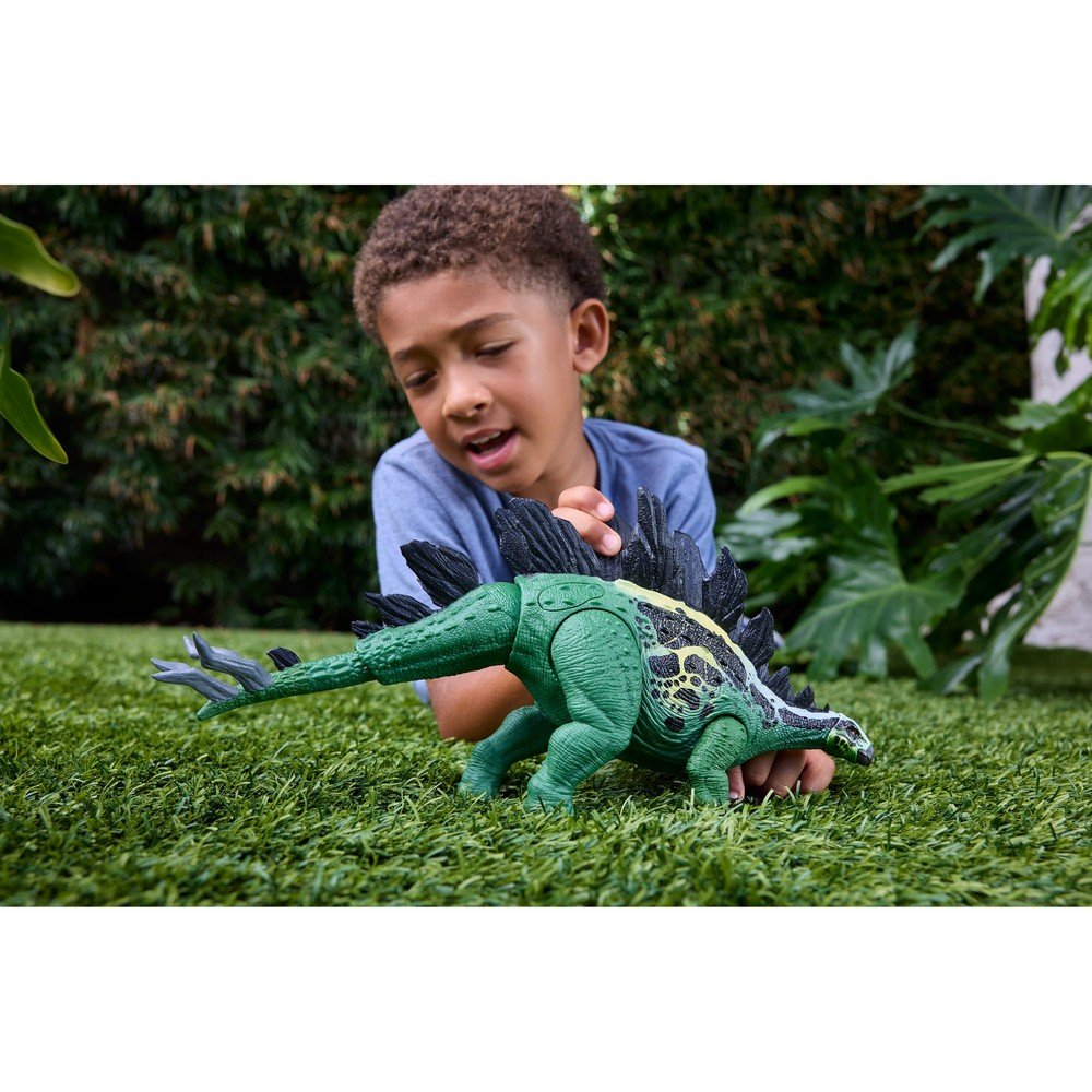 Estegosaurio Grandes Embestidas Jurassic World Mattel