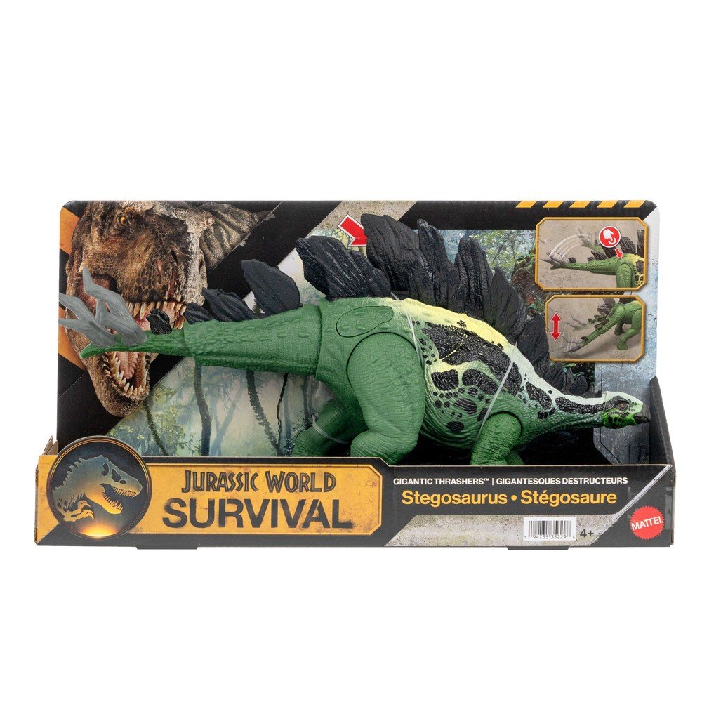 Estegosaurio Grandes Embestidas Jurassic World Mattel