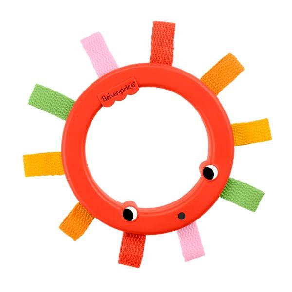 Fisher-Price Sonajeros Animales Surtidos, pack de 5